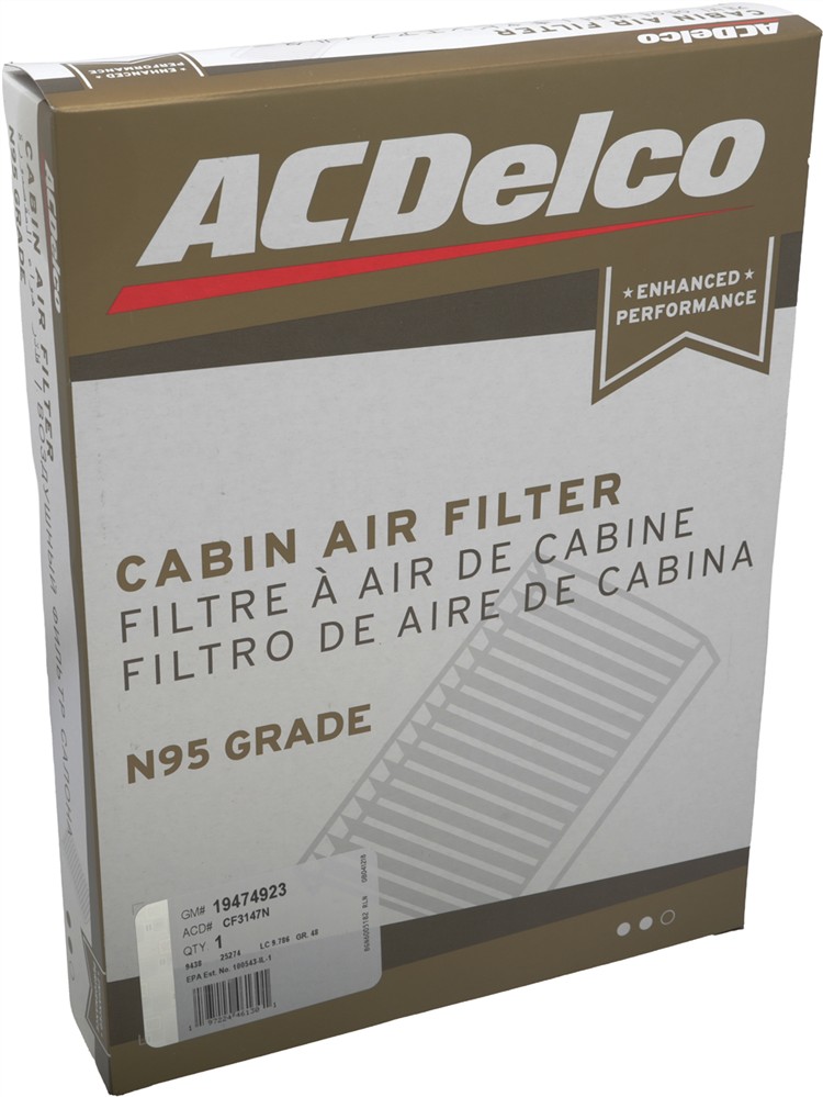 AC Delco Gold Cabin Air Filter CF3147N - 5